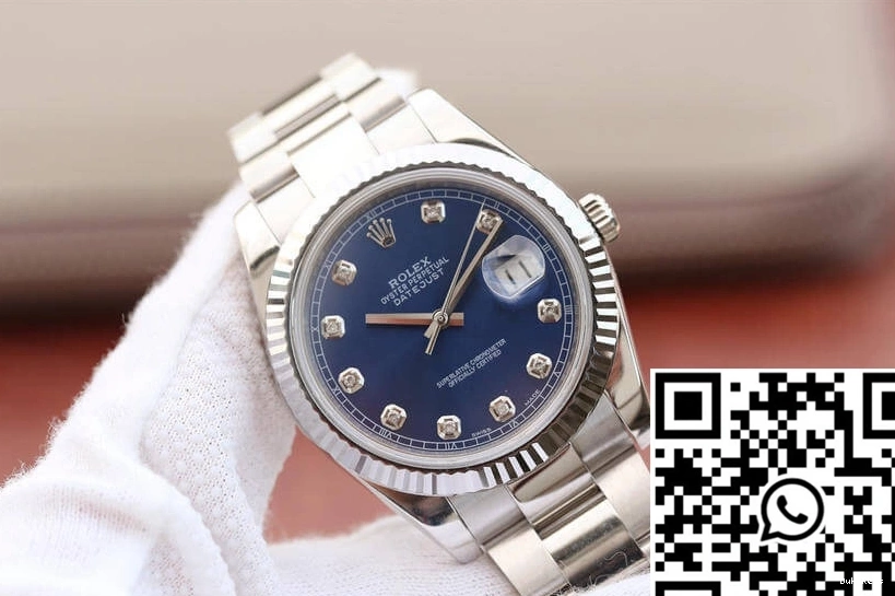 Rolex Factory Dial EW M126334-0015 Datejust Blue 0806